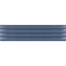 Плитка настенная 20x5 Equipe Costa Nova Onda Banyan Blue Glossy 28491