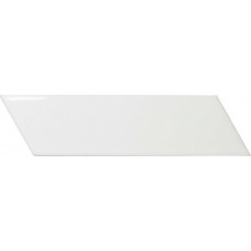 Плитка настенная 18.6x5.2 Equipe Chevron Wall White Mat Right 23361