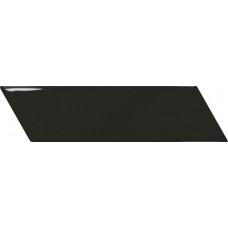 Плитка настенная 18.6x5.2 Equipe Chevron Wall Black Right 23366