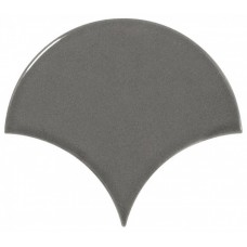 Плитка настенная 12x10.6 Equipe Scale Dark Grey Fan 21979