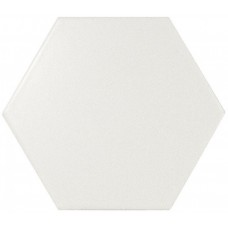 Плитка настенная 12.4x10.7 Equipe Scale Hexagon White Matt 21767