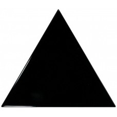 Плитка настенная 12.4x10.8 Equipe Scale Triangolo Black 23821