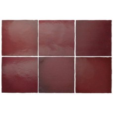 Плитка настенная 13.2x13.2 Equipe Magma Burgundy 24977