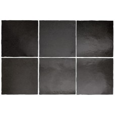 Плитка настенная 13.2x13.2 Equipe Magma Black Coal 24972