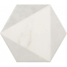 Плитка напольная 20x17.5 Equipe Carrara Hexagon Peak 23102