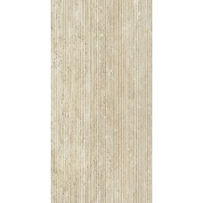 Керамогранит 120x60 Italgraniti I Travertini Beige Vein Cut Ribbed TR03BAR