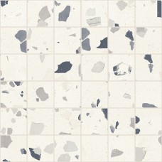 Мозаика 30x30 Sant Agostino Deconcrete Mosaico De-Medium White CSAMDMWH30