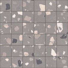 Мозаика 30x30 Sant Agostino Deconcrete Mosaico De-Medium Grey CSAMDMGR30