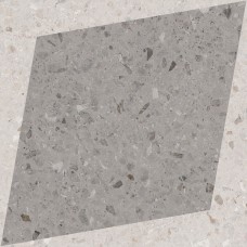 Керамогранит 18.5x18.5 Wow Drops Natural Rhombus Decor Grey 108805