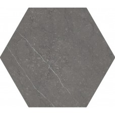 Керамогранит 23x20 Wow 60 Love Affairs Petra Hexagon Charcoal 116991