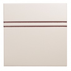 Керамогранит 15x15 Wow Point & Dash DASH Neutral Burgundy 126516