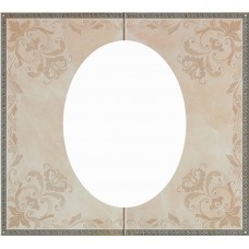 Декоративный элемент 50x45 Атлас Конкорд Vesta Панно Beige Cornice 600080000150