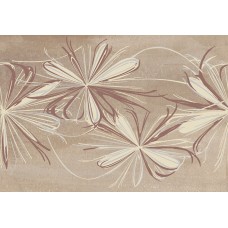 Плитка декор Sonnet Beige Flower 13 Шт Азори 50.5x20.1