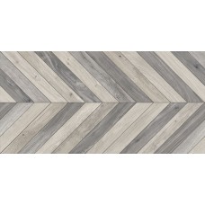 Керамогранит 60x120 Goldis Tile Alder Decor Gray Matt