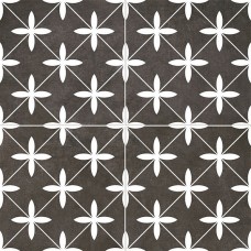 Плитка напольная 45x45 Niceker Chic Poole Black NKR_CH_PO_BLA