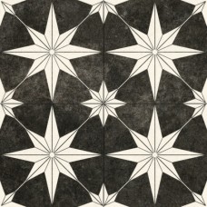 Керамогранит Navarti (Испания) 45x45 STAR Antic Black Pre матовая