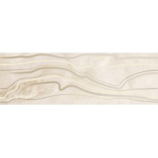 Плитка декор Cersanit Ivory 15921 бежевый глянцевая глазурованная 75x25