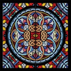 Плитка бордюр Glass Multi Многоцветный 01 Gracia Ceramica Tozzi 5x5