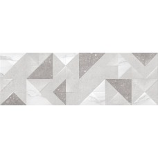 Плитка настенная Origami Grey Серый 03 1.35М2/54М2/40Уп Gracia Ceramica 90x30