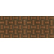 Плитка настенная Bliss Brown Коричневая 03 Gracia Ceramica 60x25