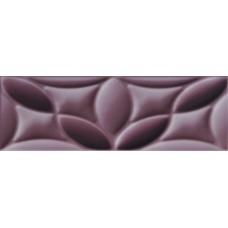 Плитка настенная Marchese Lilac Лиловый 02 Gracia Ceramica 30x10