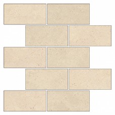 Плитка мозаика Kerranova Marble Trend K-1000/LR/m13/307x307x10 бежевый лаппатированная глазурованная 30.7x30.7