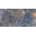 Керамогранит Laparet Krazzy Blue синий полированная глазурованная 120x60