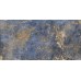 Керамогранит Laparet Krazzy Blue синий полированная глазурованная 120x60