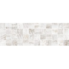 Плитка мозаика Laparet Sweep MM60114 белый матовая глазурованная 60x20